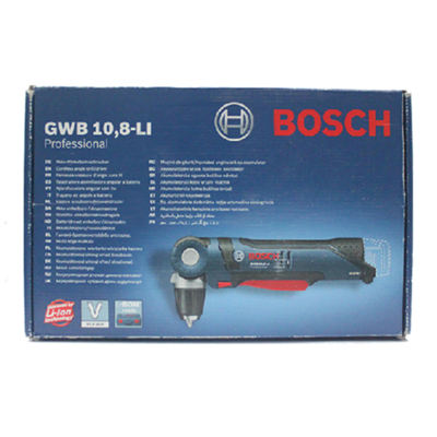 博世BOSCH充电式角向电钻GWB10.8V-Li电动工具 直列和角钻原装 (0601390905GWB10.8V两电一充) - 京东